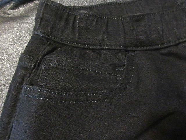 本物正規◆ホリスター◆ストレッチ デニムパンツ ジョガー/スキニー ■黒■S■2166-975■新品■SKINNY_画像4