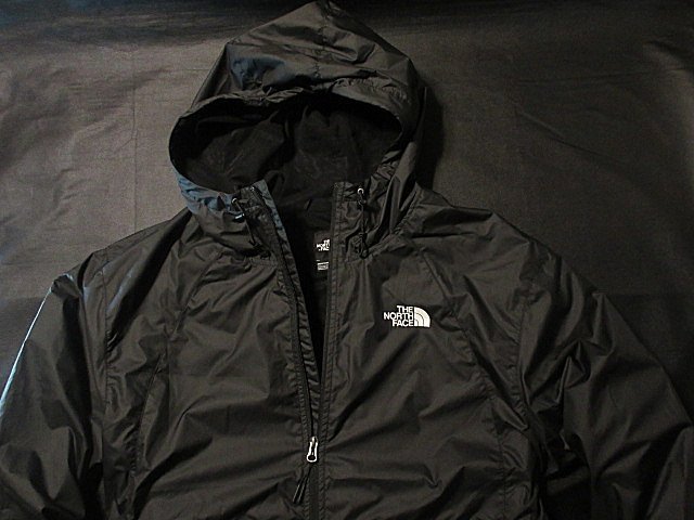 本物正規★ノースフェイス★レディース 軽量 マウンテンパーカー■S■黒■Hydrenaline JKT■新品/アメリカ限定/WINDWALL/裏地メッシュ張の画像2