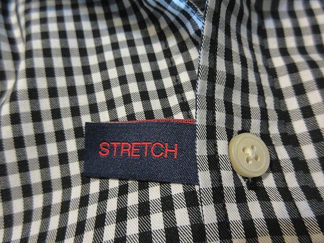 本物正規(guī)◆SCOTCH&SODA スコッチ＆ソーダ◆長袖シャツ/ストレッチ■M■黒白■新品■ギンガムチェック/152152
