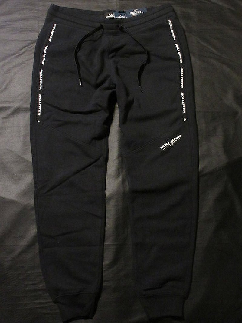 本物正規(guī)◆ホリスター◆スウェットパンツ SKINNY/ジョガー■M■0839-900■黒■新品■里地起毛