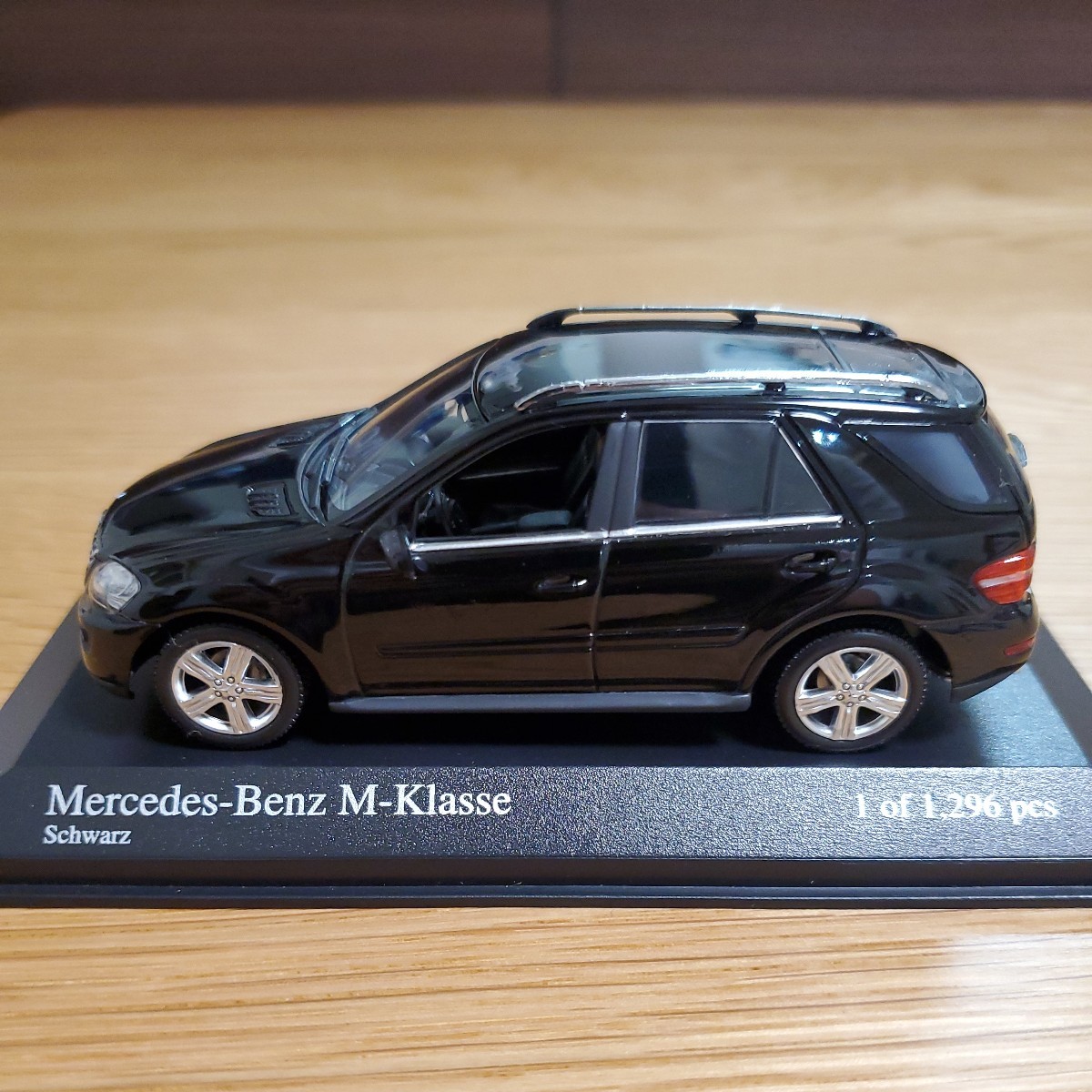 1/43 ミニチャンプス MINICHAMPS/Mercedes-Benz M-Class Facelift 2008 Schwarz/メルセデス・ベンツ Mクラス フェイスリフト ブラック_画像1