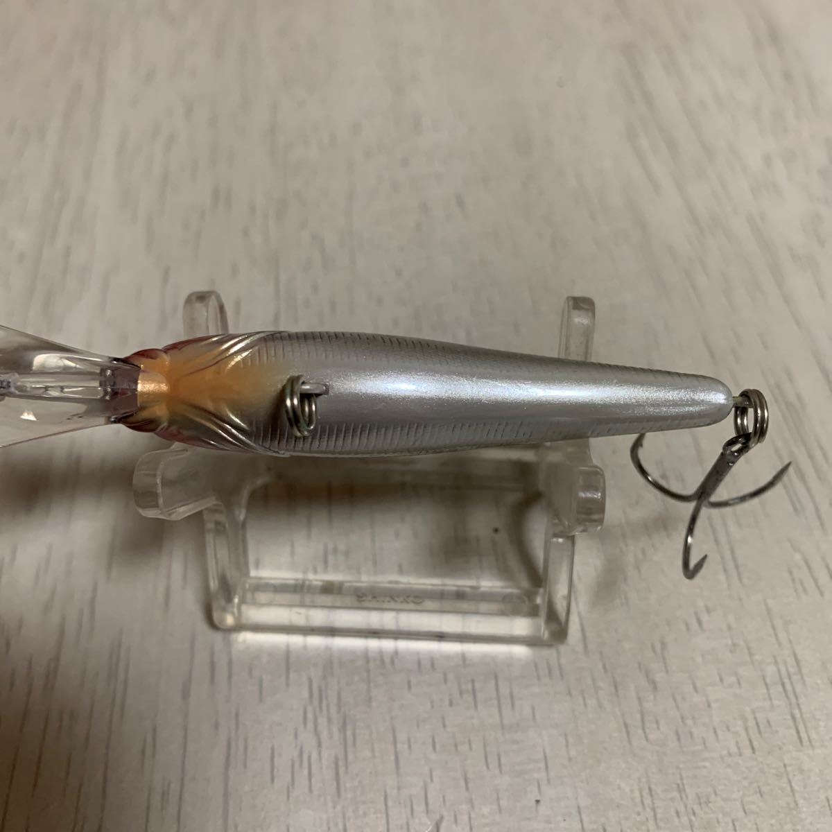 S8 美品★JACKALL ジャッカル SOUL SHAD 68 ソウルシャッド68mm (HL フラッシュクラウン) シャッドの画像3