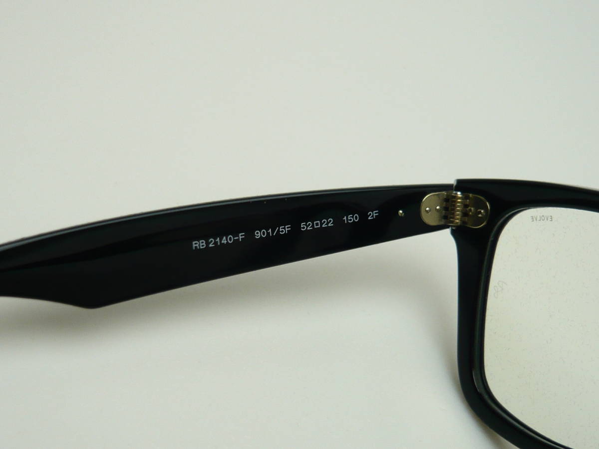 新品 レイバン 調光サングラス RB2140F-901/5F-52【黒ケース 新品 レイバン 調光サングラス RB2140F-901/5F-52【黒ケース