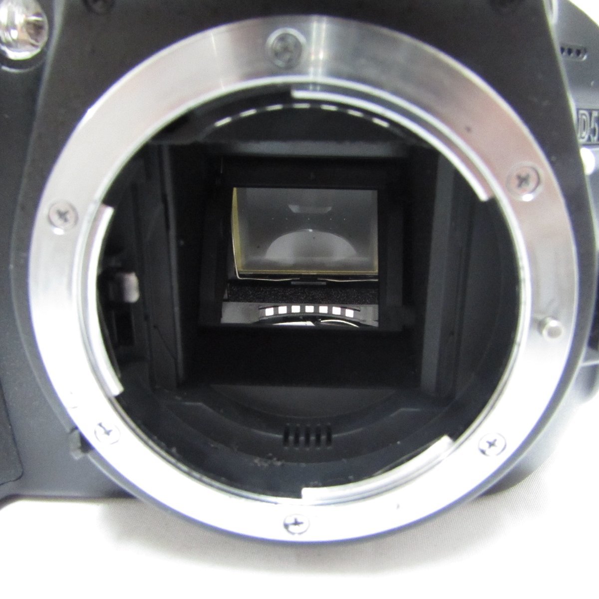 【通電OK】Nikon D5100 18-55 VR Kit レンズキット AF-S NIKKOR 3.5-5.6G DX デジタル一眼レフカメラ 元箱付 USED /2402Dの画像6