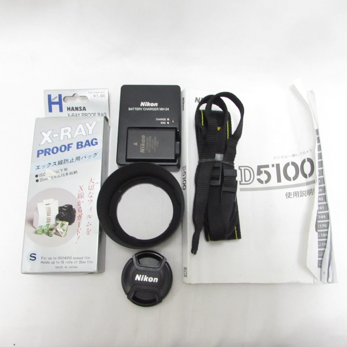 【通電OK】Nikon D5100 18-55 VR Kit レンズキット AF-S NIKKOR 3.5-5.6G DX デジタル一眼レフカメラ 元箱付 USED /2402Dの画像10