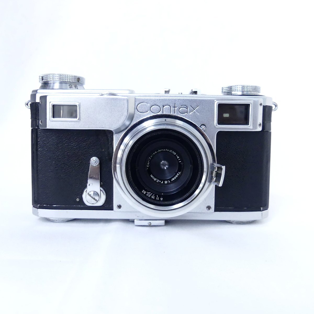 CONTAX II コンタックスII型 + Carl Zeiss Jena カールツァイス Tessar 2.8cm F8 レンジファインダー フィルムカメラ USED /2402C_画像1