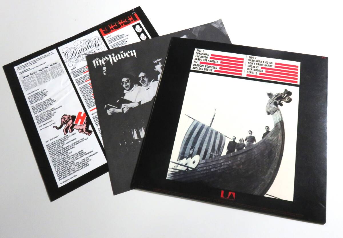 【国内盤LP】★『レイヴン』ストラングラーズ (3Dジャケット)★“The Raven” The Stranglers ★UA GP-765★_画像3