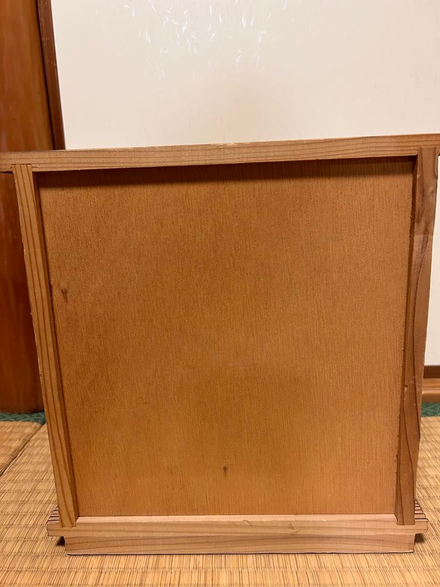 昭和レトロ　小物入れ　焼杉 木製 ミニチェスト 箪笥 収納ケース 収納ボックス