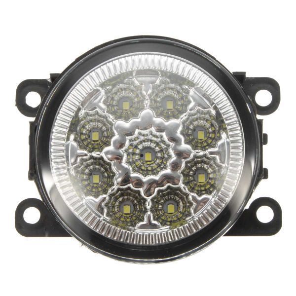 フォグランプユニット LED 汎用 日産 スズキ ジムニー JB23 JB43W シエラ アルト スイフトRS ZC ZD ZD72S ホワイト 白 左右1セット Y0287_画像2