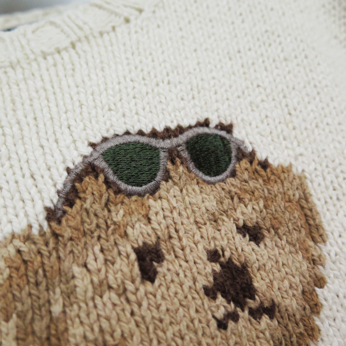 Ralph Lauren Polo Bear Knit Sweater Vintage ラルフローレン ポロベアー ニット セーター ビンテージ キッズ レディースにも_画像4