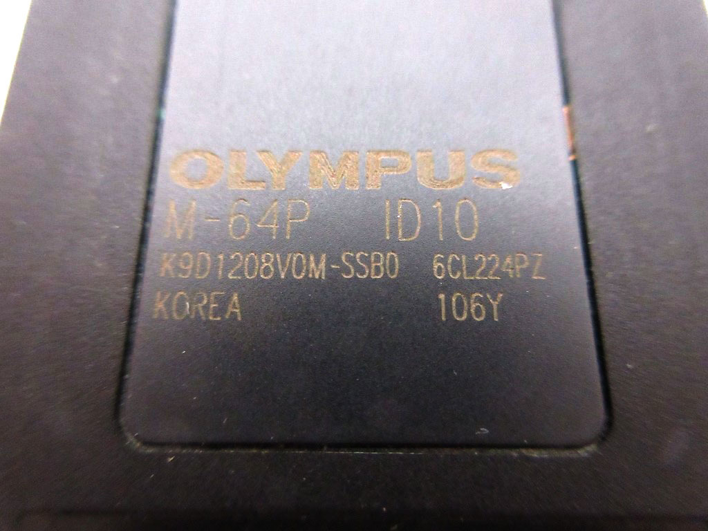 02K027 OLYMPUS オリンパス スマートメディア 64MB 未確認 長期保管品 現状 売り切り_画像3