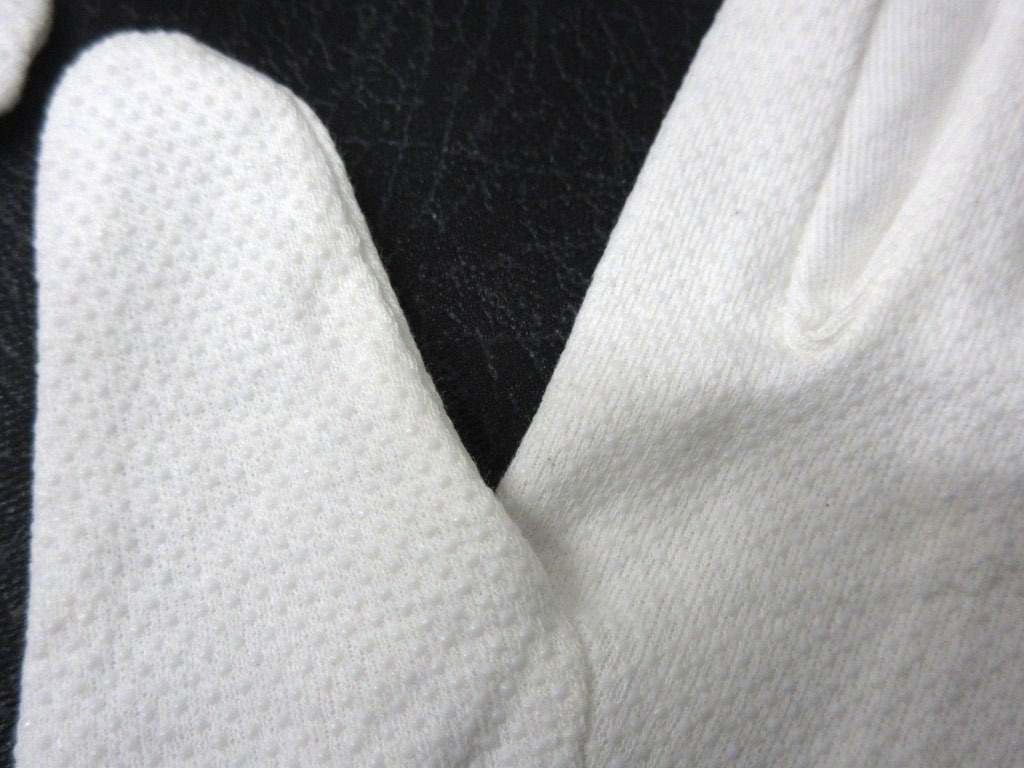 0D48SG6 [訳あり] 白手袋 [S] 48双 【イボ付き】業務・フォーマル・礼装・マーチバンド等 コットン [長期保管] 未使用品 売り切り_画像8