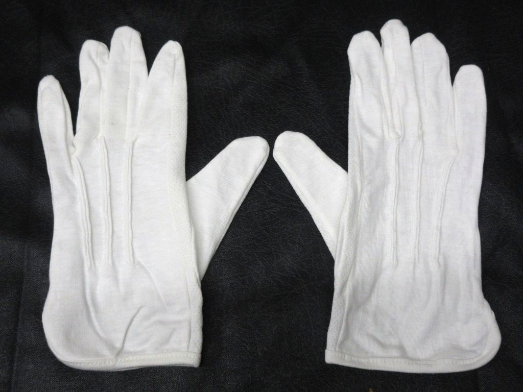 0D12SG4 [ with translation ] white gloves [S] 12.[ wart attaching ] business * formal *. equipment * March band etc. cotton [ long-term storage ] unused goods selling out 