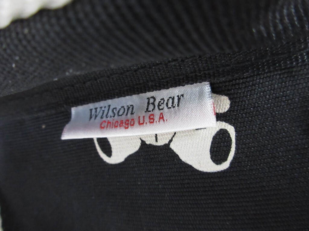02Y071 【 中古品 】 Wilson Bear ラケットケース バッグ ラケット収納バッグ ショルダー 現状渡し_画像4