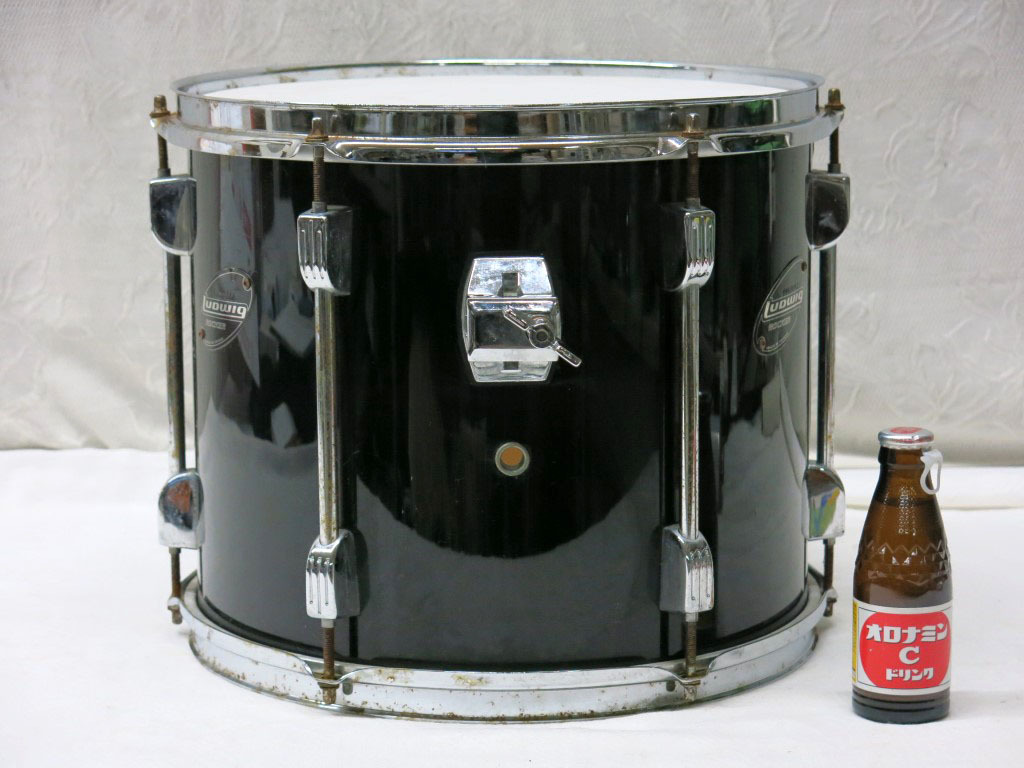 02K193 レトロ Ludwig ラディック ROCKER タム 13インチ 中古 サビ・イタミ多数 現状 売り切りの画像6