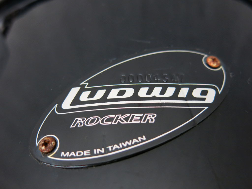 02K193 レトロ Ludwig ラディック ROCKER タム 13インチ 中古 サビ・イタミ多数 現状 売り切りの画像7