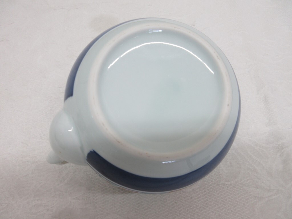 02Y122 【 中古品 】 茶器セット [ 急須 1個 ＆ 湯呑 5個 / 全６点セット ] 現状渡し 売り切り_画像5