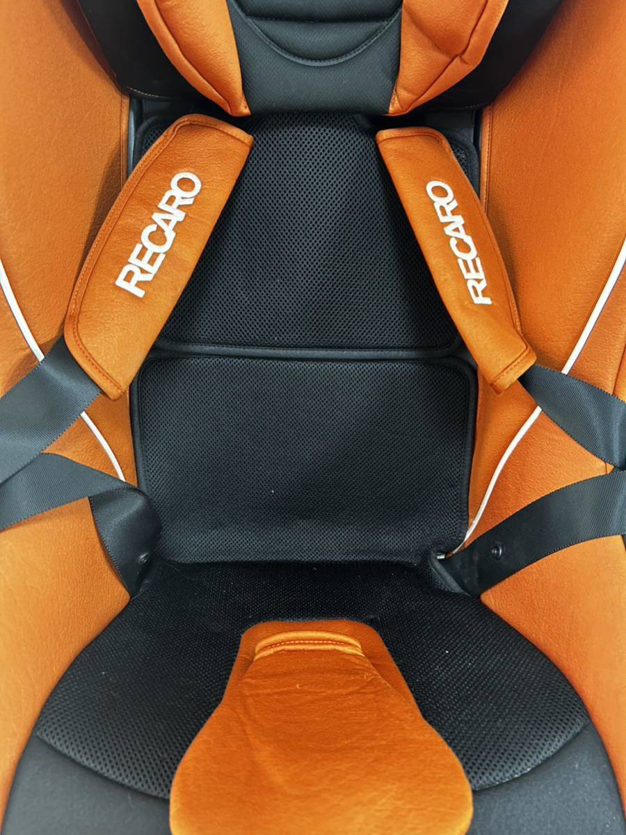 216 RECARO レカロ スタートゼロセブン チャイルドシート オレンジの画像9