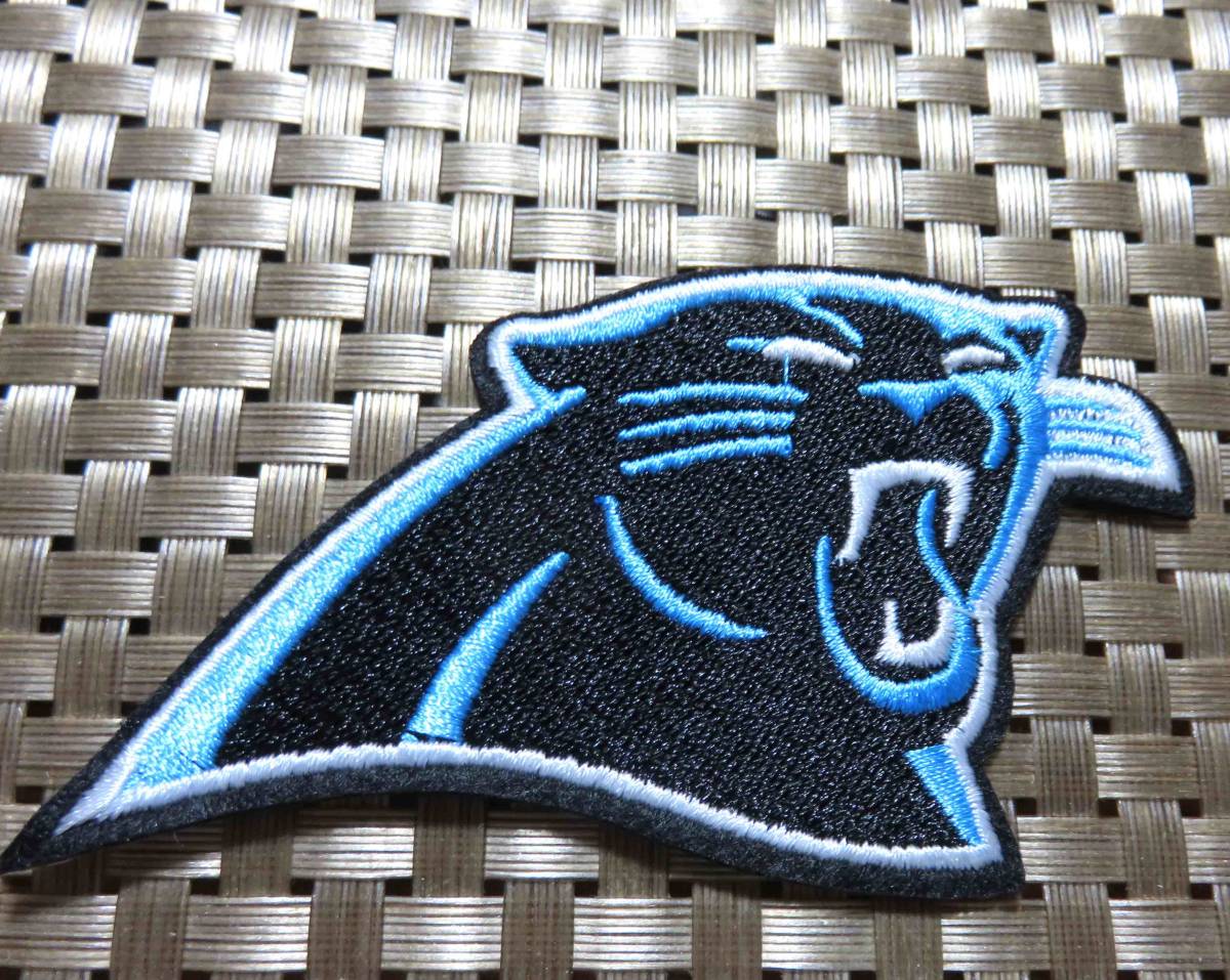 黒空 黒豹◆新品NFLカロライナ・パンサーズ  Carolina Panthers刺繍ワッペン◆アメリカ スポーツ◎アメフト アメリカンフットボールの画像10