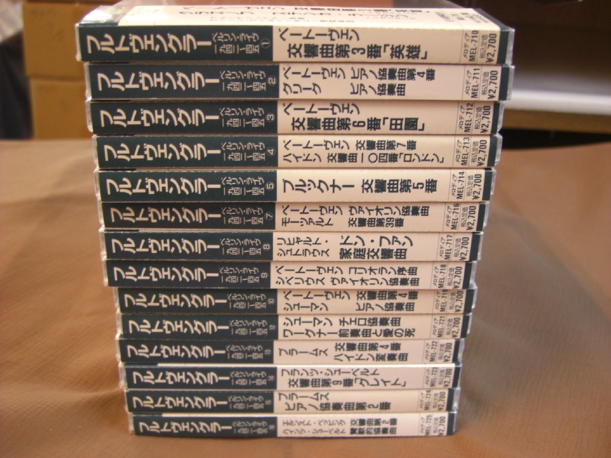 ★[Melodiya MEL710-714, 716-719, 721-725, このうち8点未開封 (14点まとめての出品です)] フルトヴェングラー録音集_画像3