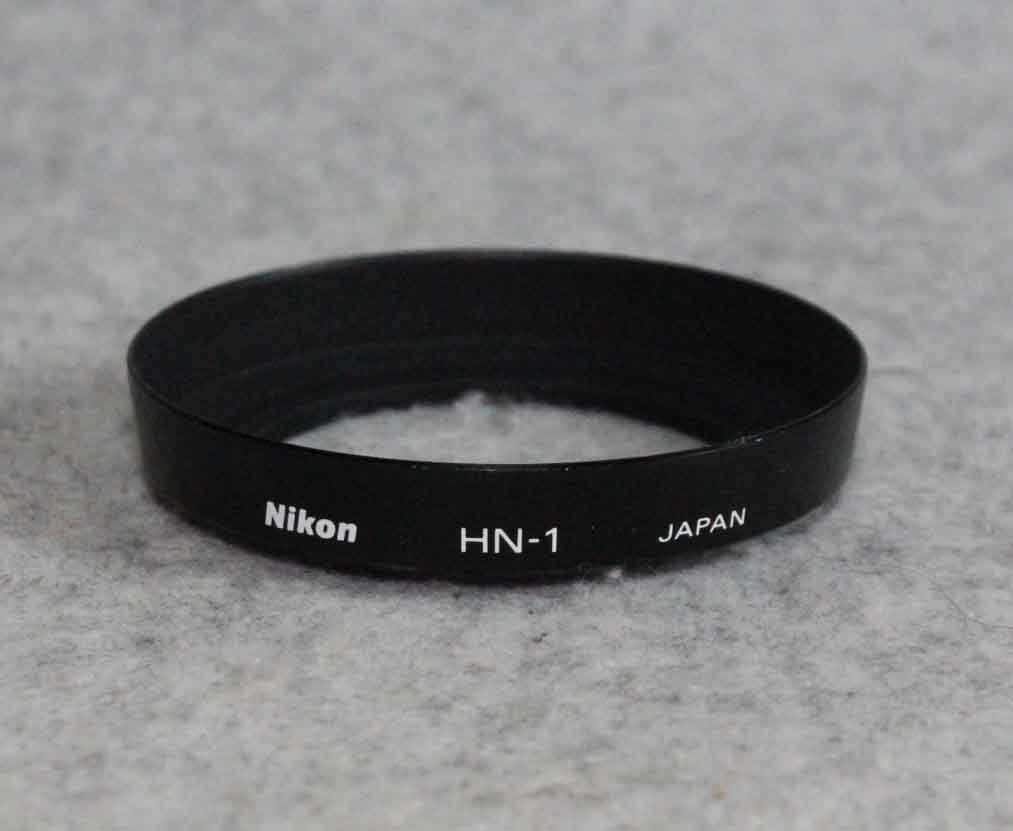 [is87]Nikon HN-1 ニコン　レンズフード 径52mm LENS HOOD メタルフード 24mmF2.8S 28mmF2S 35mmF2.8PC AF24mmF2.8用_画像1
