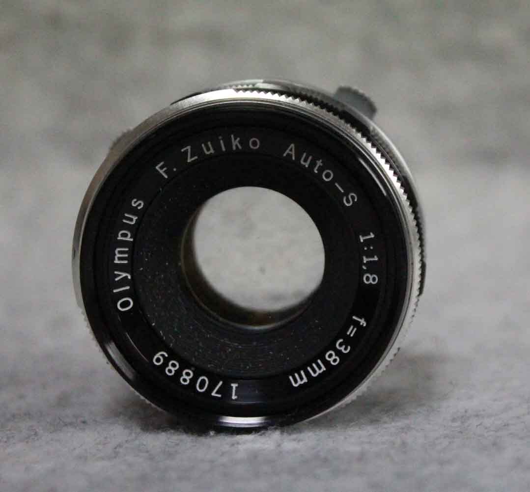 [is125]★オリンパス ペン F レンズ 38mm f1.8 ZUIKO Auto-s 　OLYMPUS PEN F LENS_画像4