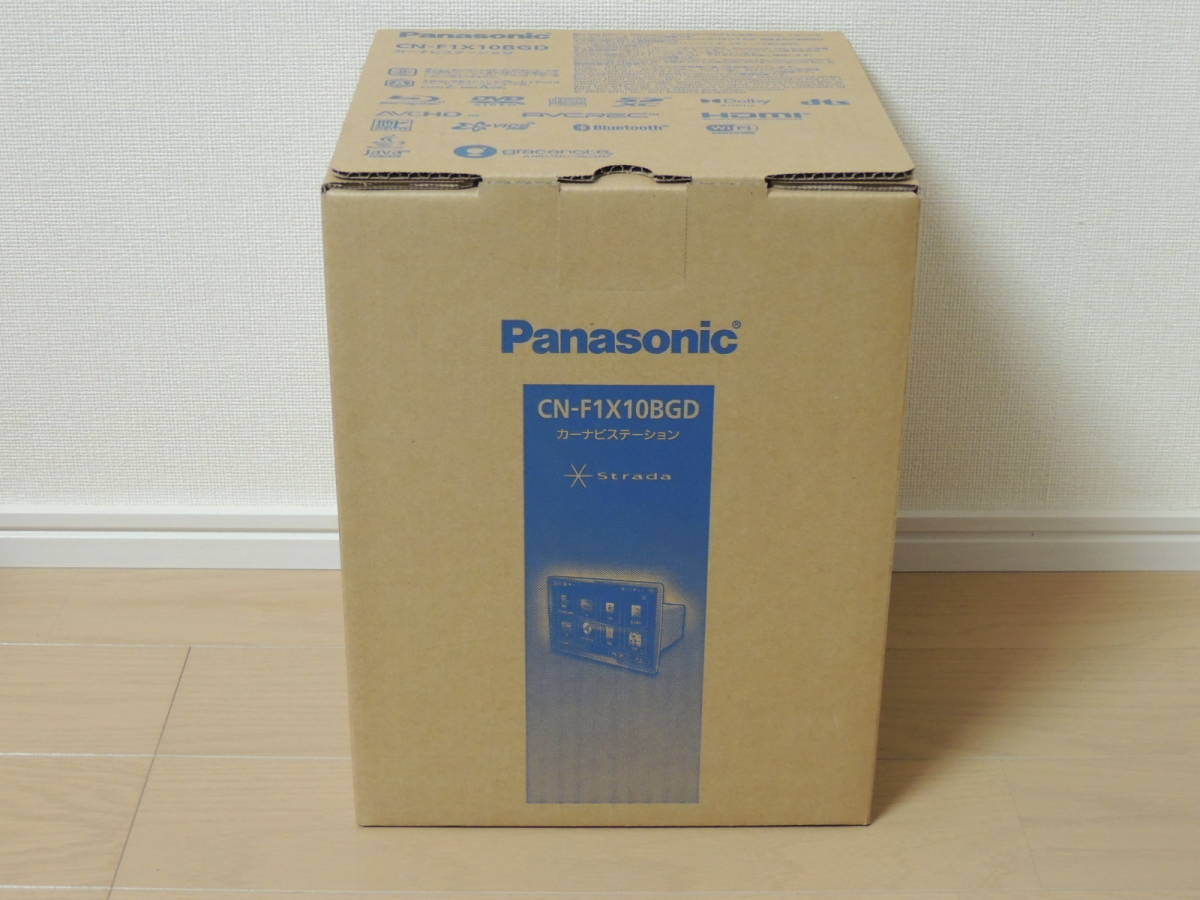 送料無料 未使用新品 Panasonic パナソニック Strada ストラーダ CN-F1X10BGD 10V型大画面 カーナビ ブルーレイ対応 有機ELディスプレイ_未使用新品です。