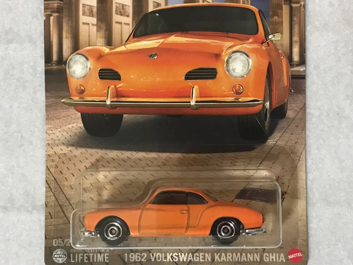 マッチボックス 1962 VOLKSWAGEN KARMANN GHIA 橙 MATCHBOX フォルクスワーゲン カルマンギア