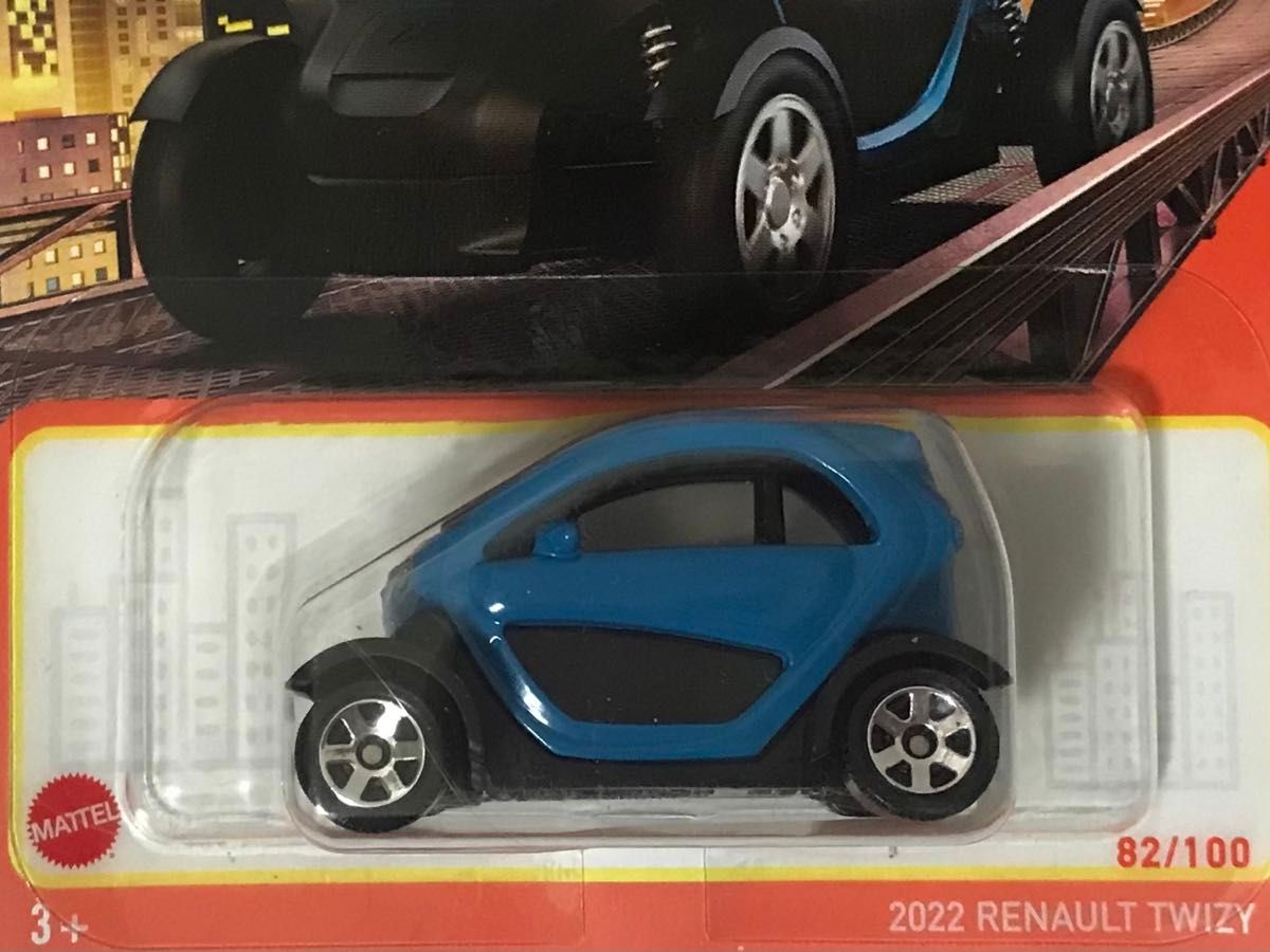 マッチボックス 2022 RENAULT TWIZY 青 MATCHBOX ルノー トゥイージー 未開封