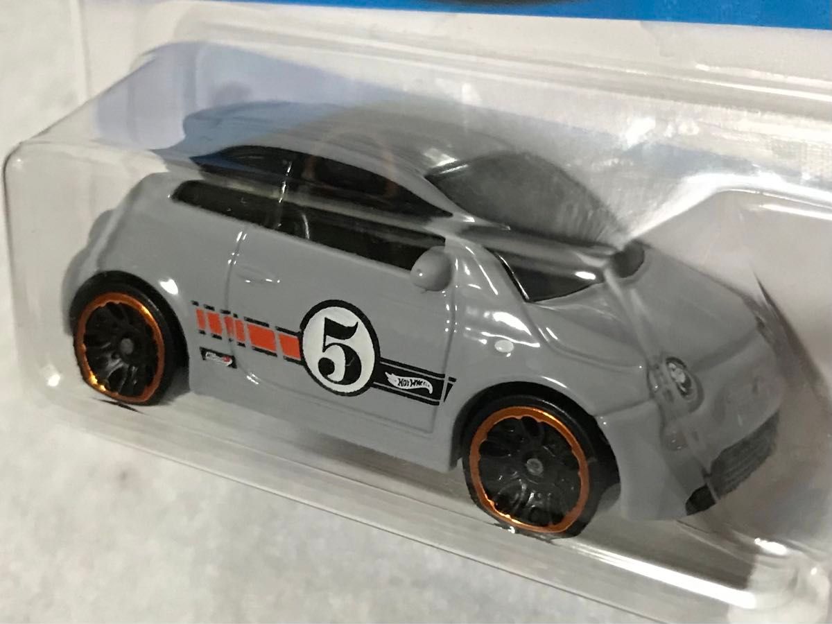 ホットウィール FIAT 500e シルバー HotWheels フィアット 500 チンクエチェント 未開封