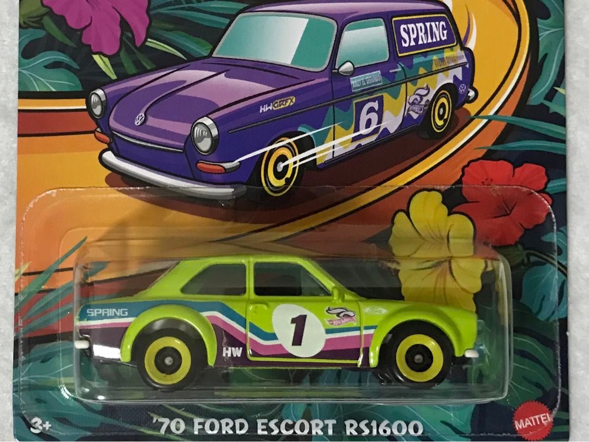 ドンキホーテ ホットウィール フォード エスコート RS1600 HotWheels  FORD ESCORT スプリング 未開封