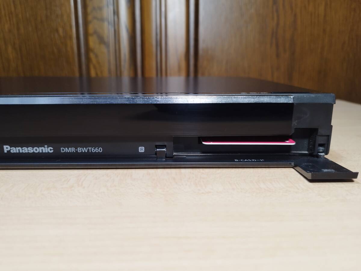 Panasonic DMR-BWT660/1TB/2番組同時録画可/B-CAS,新品リモコン,HDMI,電源ケーブル付属/外付けHDD対応/動作良好_画像3