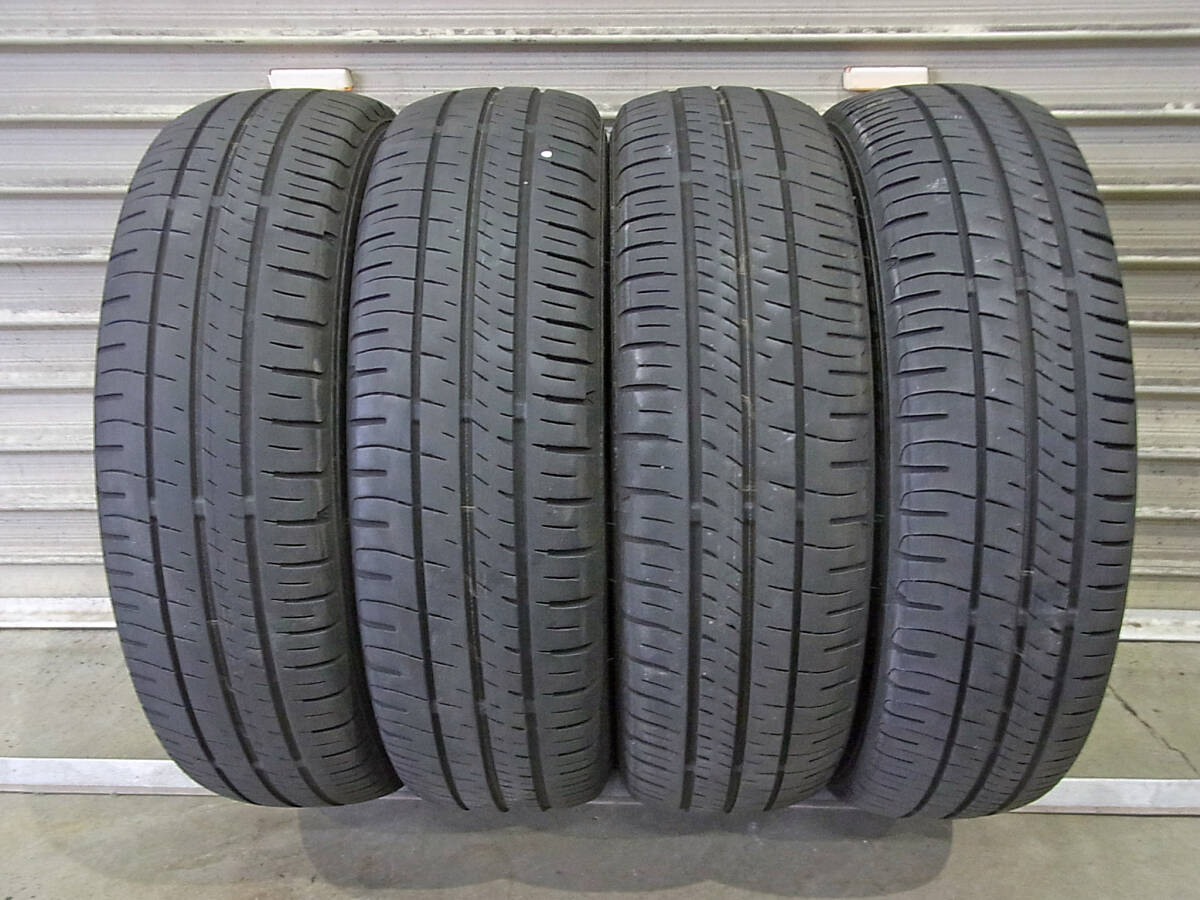 ・DUNLOP ダンロップ ENASAVE EC204 155/65R13 73S 2020年製 4本 4.5～6.5分山 [R2865]の画像1