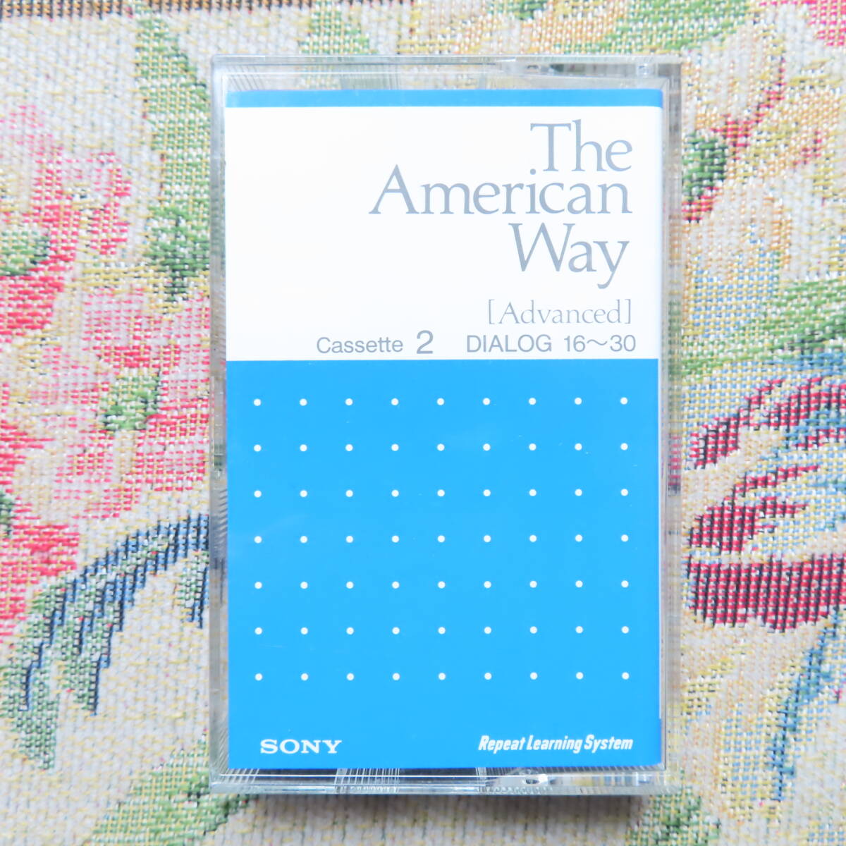 ソニー SONY 英語 英語教材 英会話 カセットテープ The american Way Advanced 2本セットの画像5