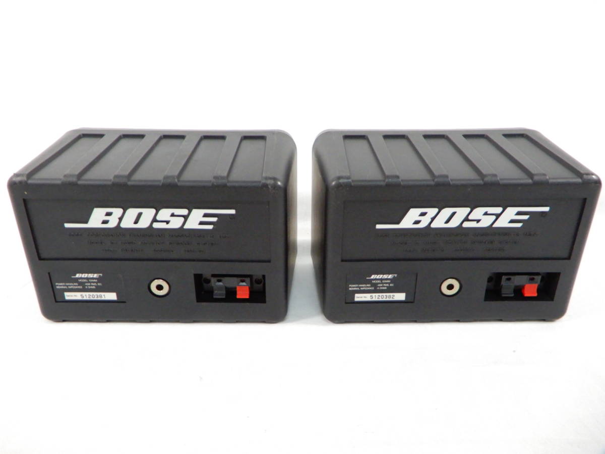 聲音出確認完畢 BOSE bozu 101MM 一雙 揚聲器2件套 攜帶用的皮帶環附著 語音機器 原文:音出し確認済 BOSE ボーズ 101MM ペア スピーカー 2点セット 吊り金具 付き オーディオ機器