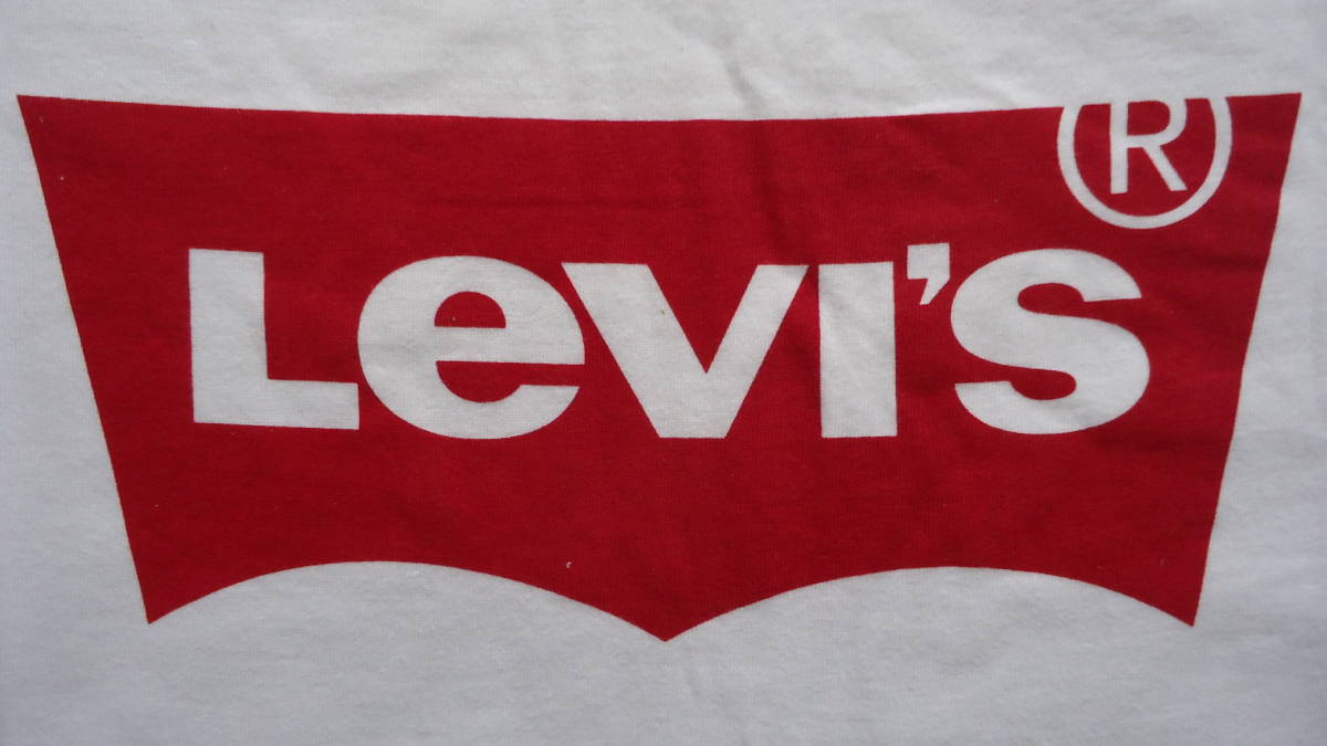 Levi's Boys Short Sleeve Graphic Tee 白 M , 140-152cm 半額以下 75%off リーバイス 子供用 半袖Tシャツ ハウスマーク レターパック_画像3