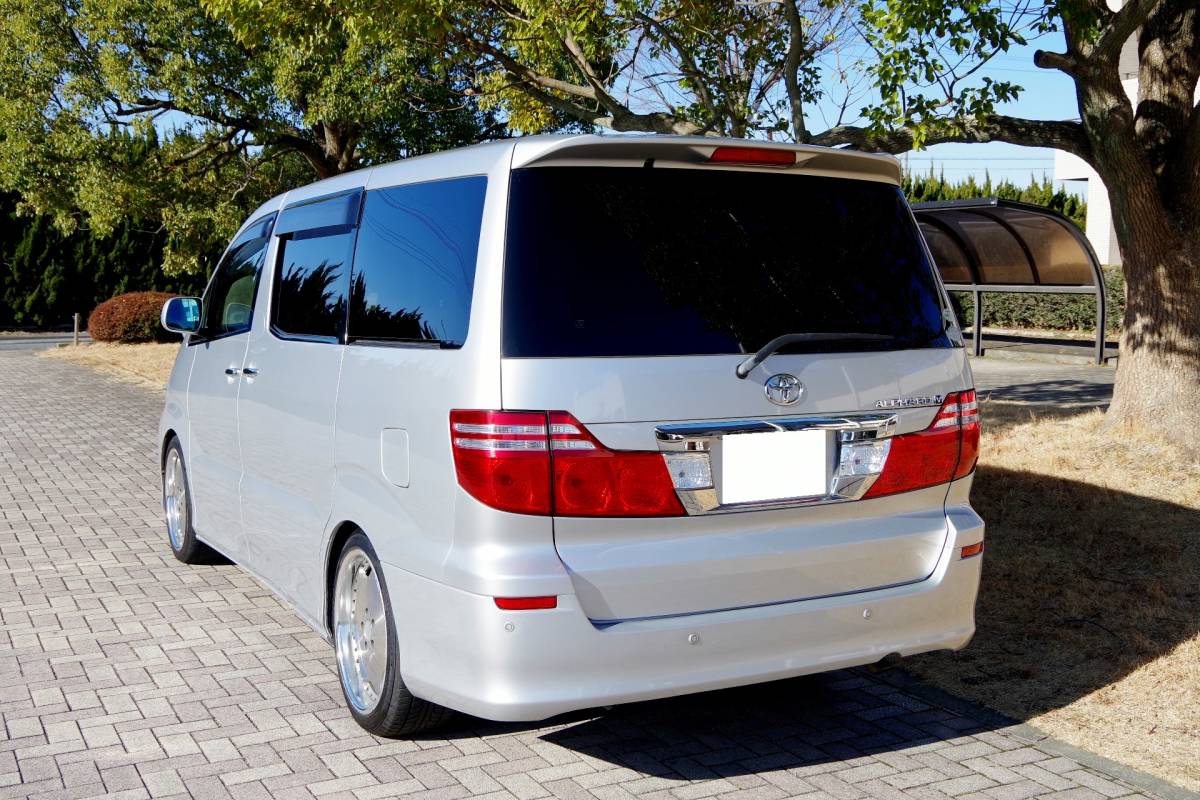 * vehicle inspection "shaken" fee all included 50 ten thousand jpy *book@ vehicle inspection "shaken" 2 year attaching * the same day delivery possibility *20 year Alphard latter term type HDD navi digital broadcasting ETC automatic door lowdown 19 -inch AW 8 number of seats 