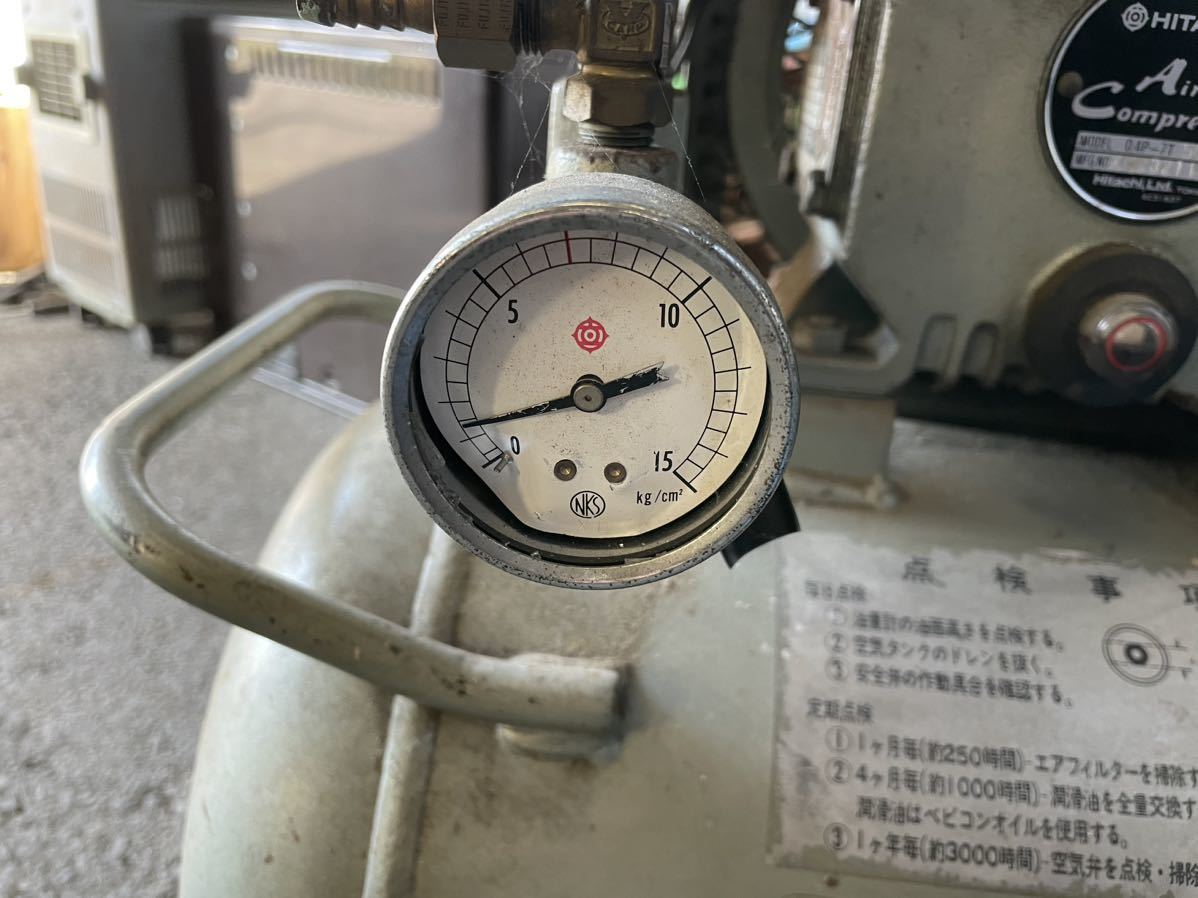 Bibian 比比昂- HITACHI 日立ベビコン0.4P-7T コンプレッサー三 Bibian 比比昂- HITACHI 日立ベビコン0.4P-7T コンプレッサー三