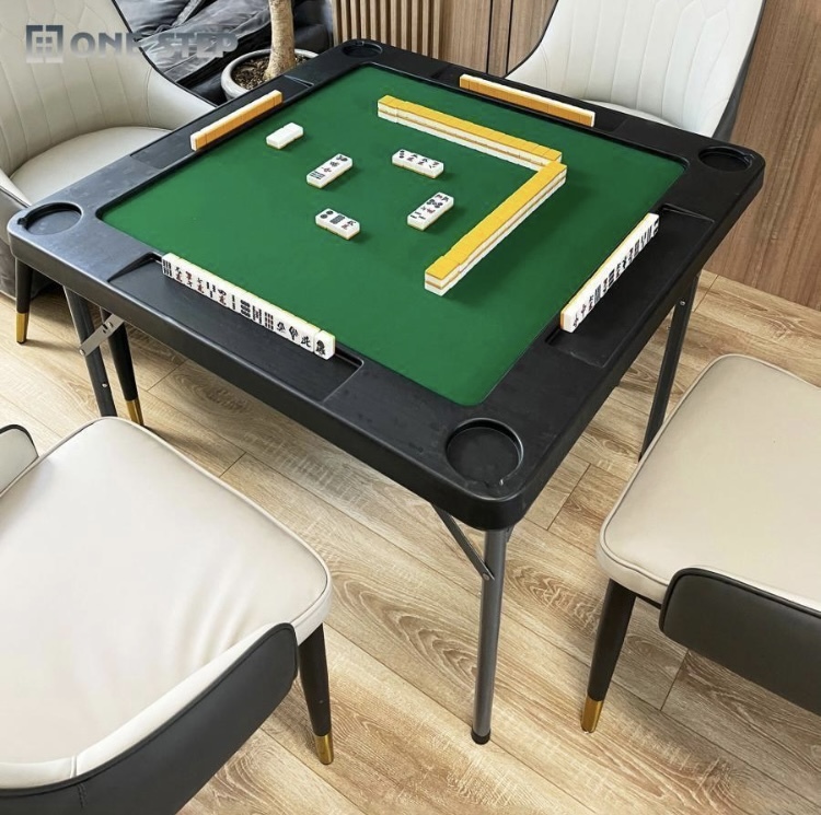 [ free shipping ] mah-jong table mah-jong pcs folding mah-jong mat home black mahjong 