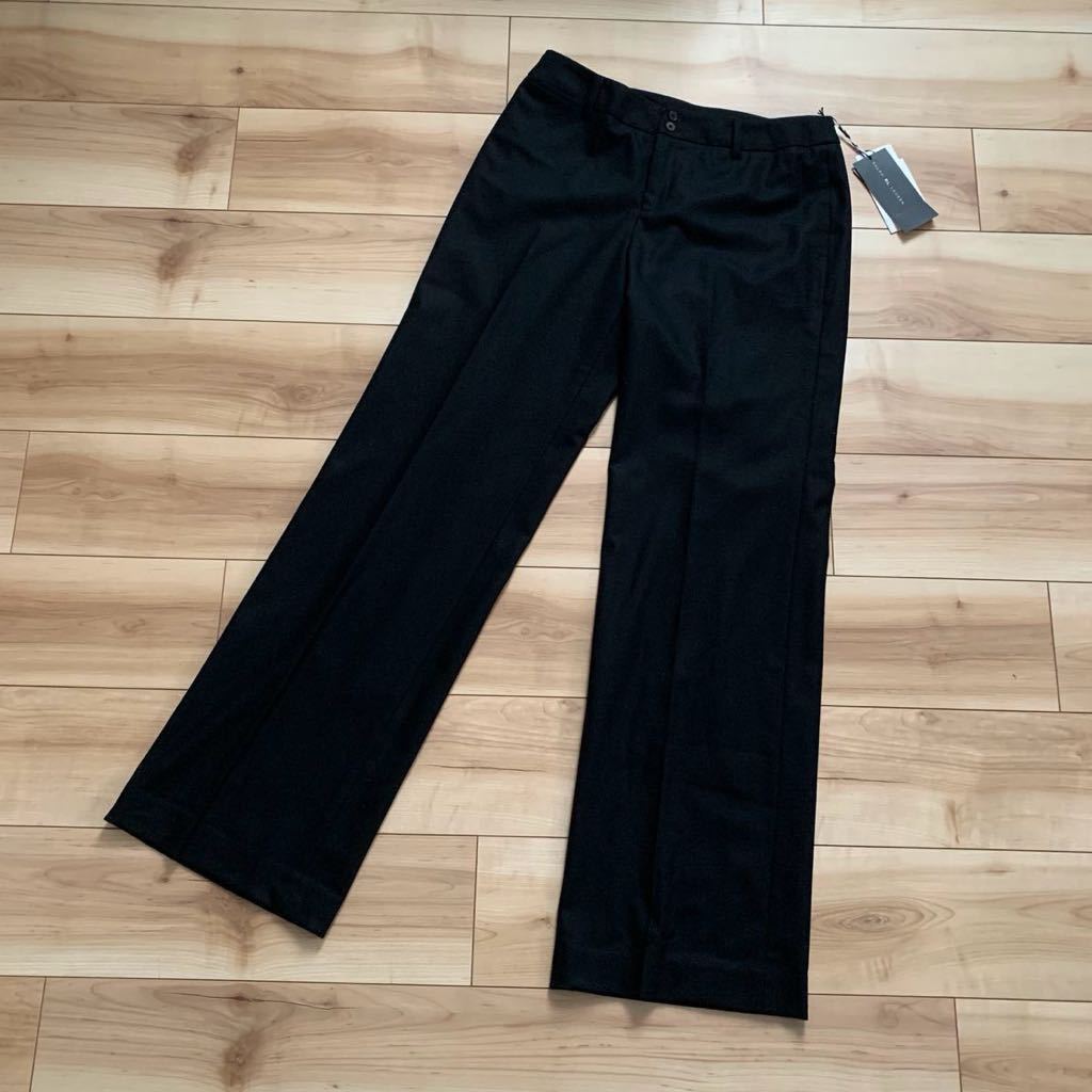  new goods unused! tag attaching!RALPH LAUREN Ralph Lauren black slacks pants bottoms 11 large size formal lik route 