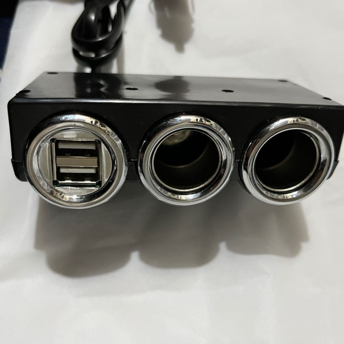 車載 充電器 シガーソケット ダブルUSBポート カーチャージャー 分配器 スマホ USB ソケット 2連_画像5