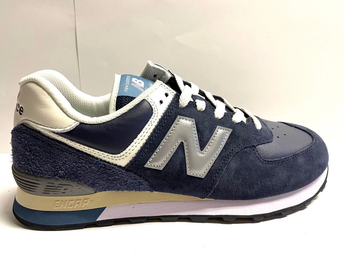 未使用 26.5cm D ニューバランス ML574TE ネイビー(紺色) new balance