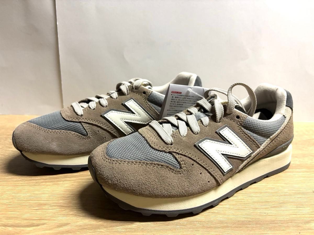 未使用 23cm D ニューバランス WL996TO2 ブラウン new balance