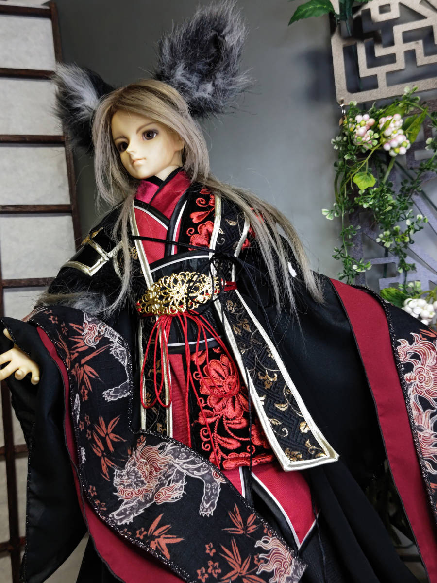 Pure Drop■13少年SD・13少年GR・1/3bjd　衣装セット　「大神-狼-」_画像2