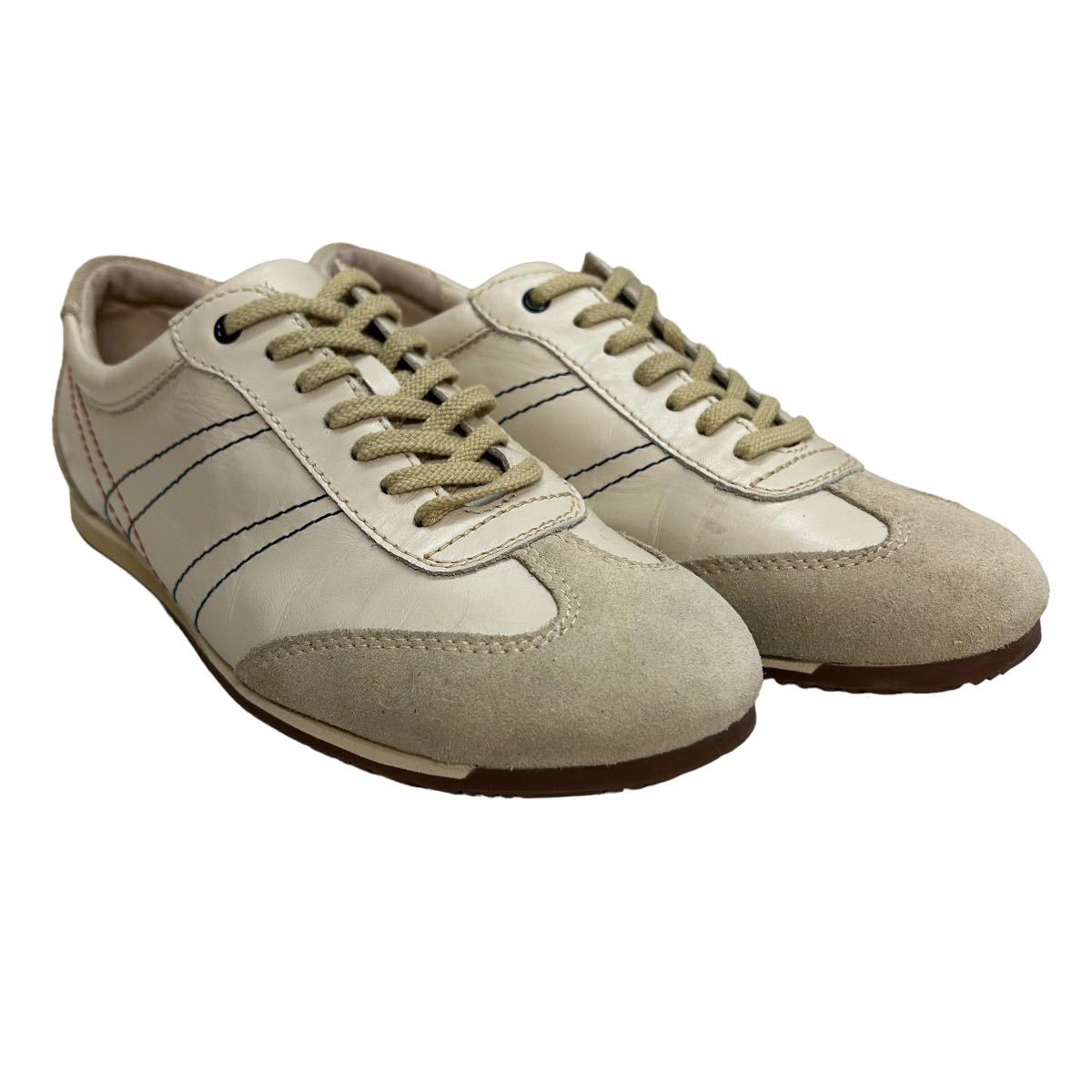 BC502 REGAL Reagal lady's walking shoes sneakers 25cm ivory beige 