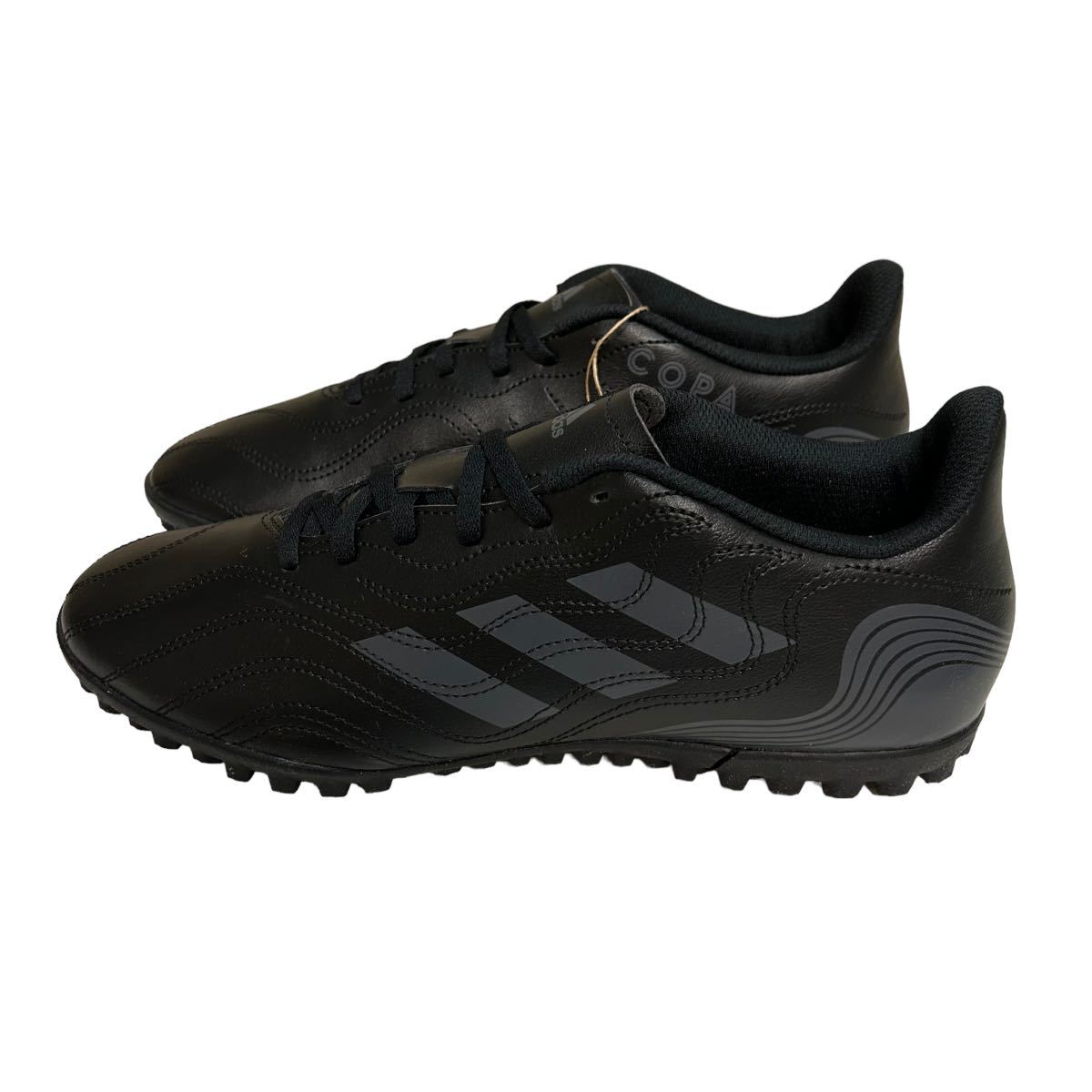 BC545B 未使用 adidas アディダス Copa Sense.4 TF サッカー ソフトスパイクシューズ US10 28cm ブラック 箱付き 美品_画像2