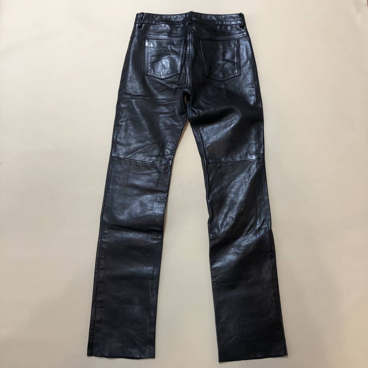 美品Earl Jean アメリカ製 アールジーン レザーパンツ 本革 P2 美品Earl Jean アメリカ製 アールジーン レザーパンツ 本革 P2