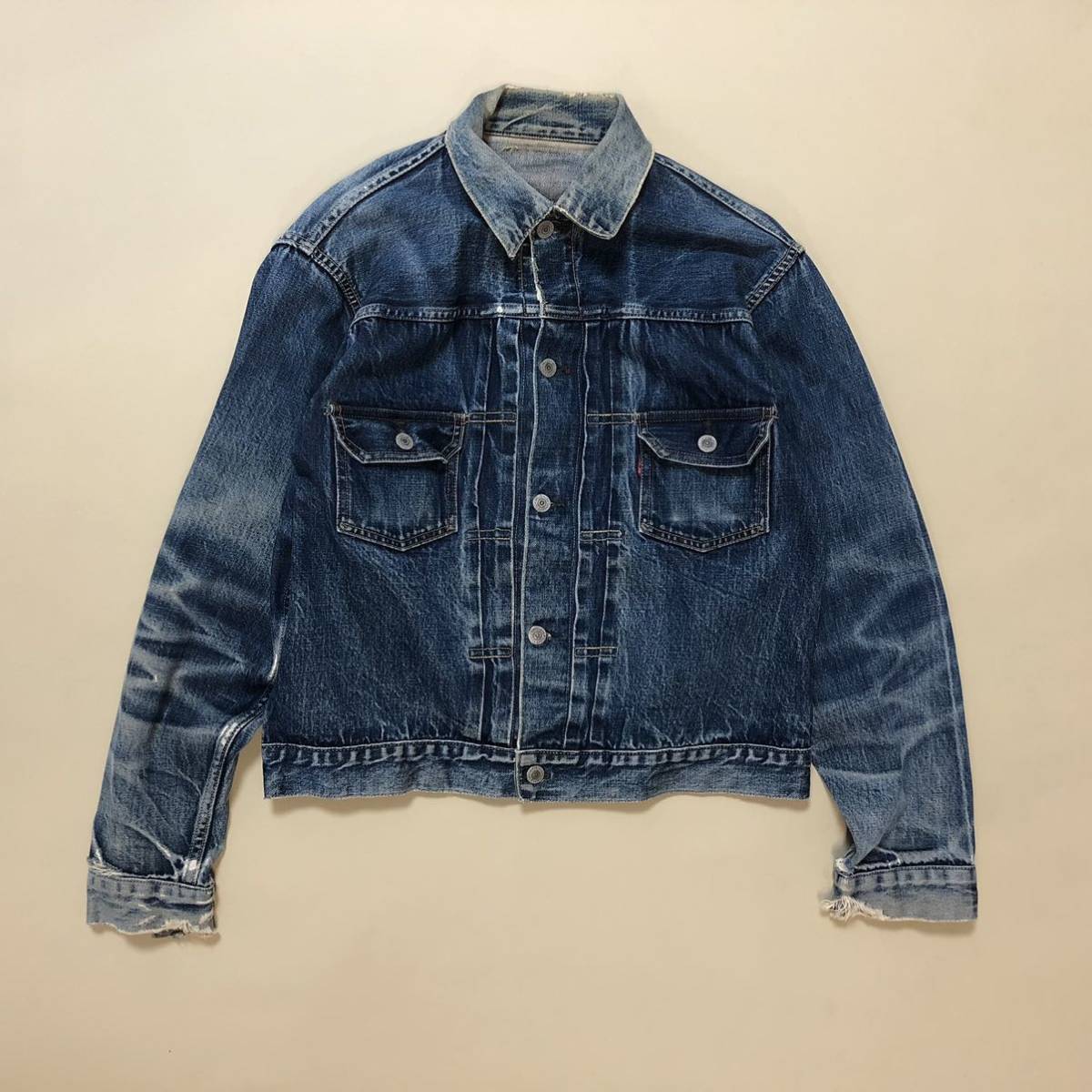 00's 42！levi's 507XXリーバイス セカンド　2ndデニムジャケット T1_画像2