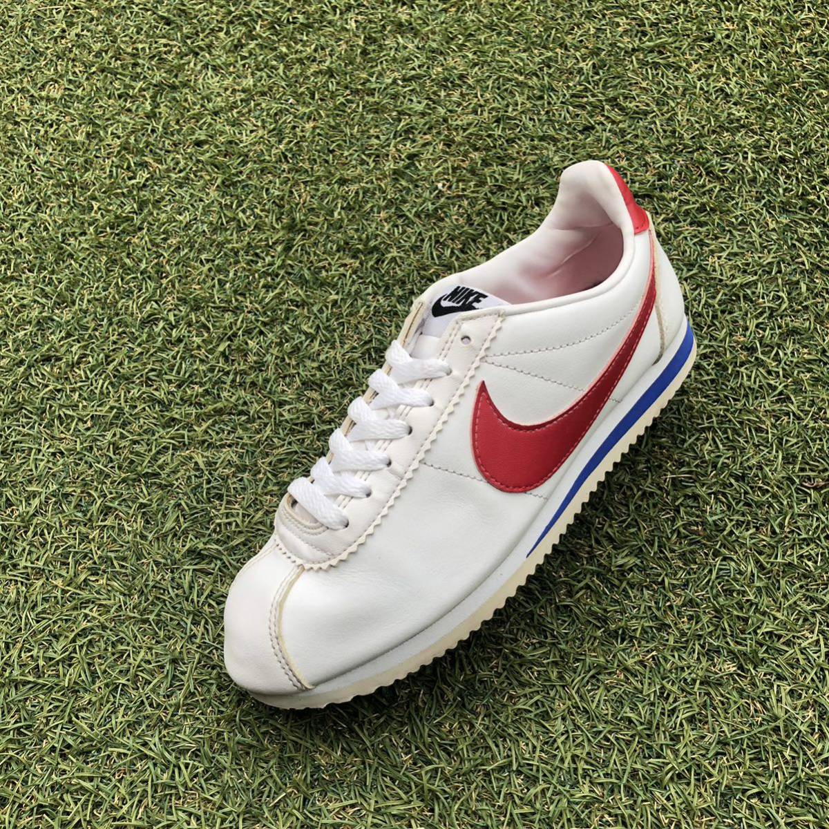 美品23.5 NIKE CLASSIC CORTEZ LEATHER ナイキ クラシックコルテッツ レザー HW864