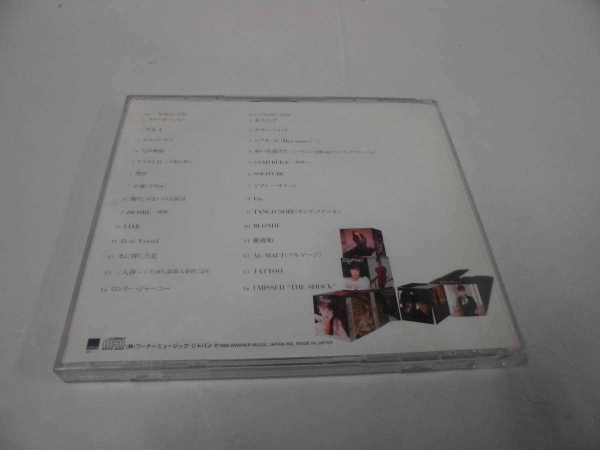 CD◆中森明菜　スーパー・ベスト RECOLLECTION（2枚組　全28曲）TATOO/難破船/少女A他◆試聴確認済 cd-393　ゆうメール可_画像2